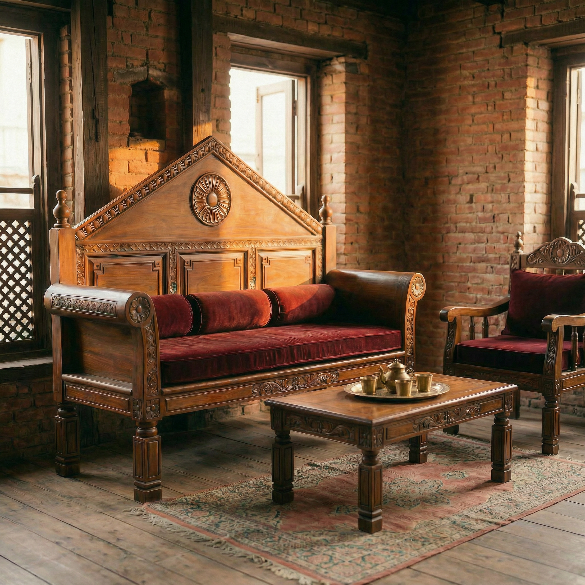 Vajra Antique Sofa view 7