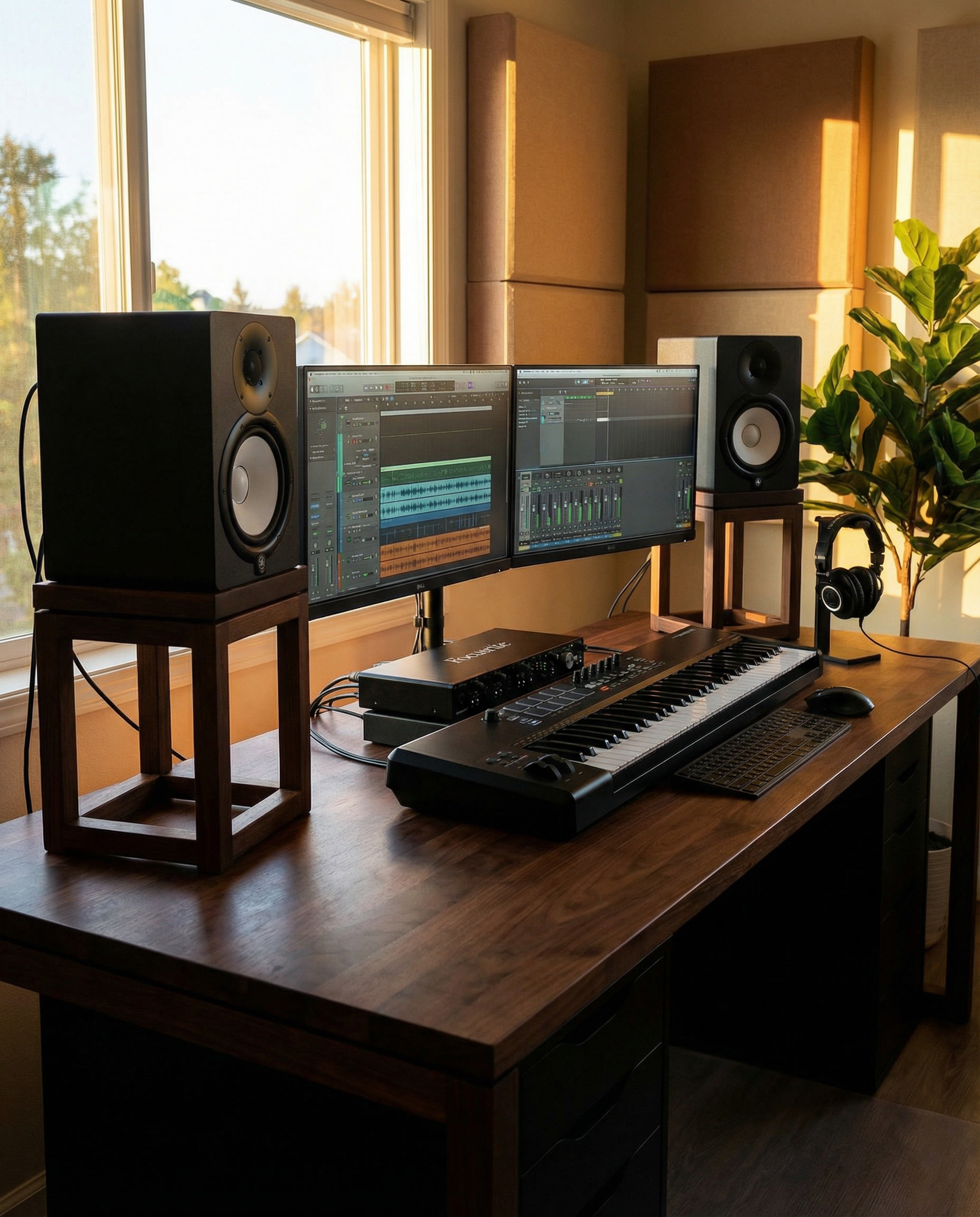 Studio Monitor Speaker Stand Set view 6