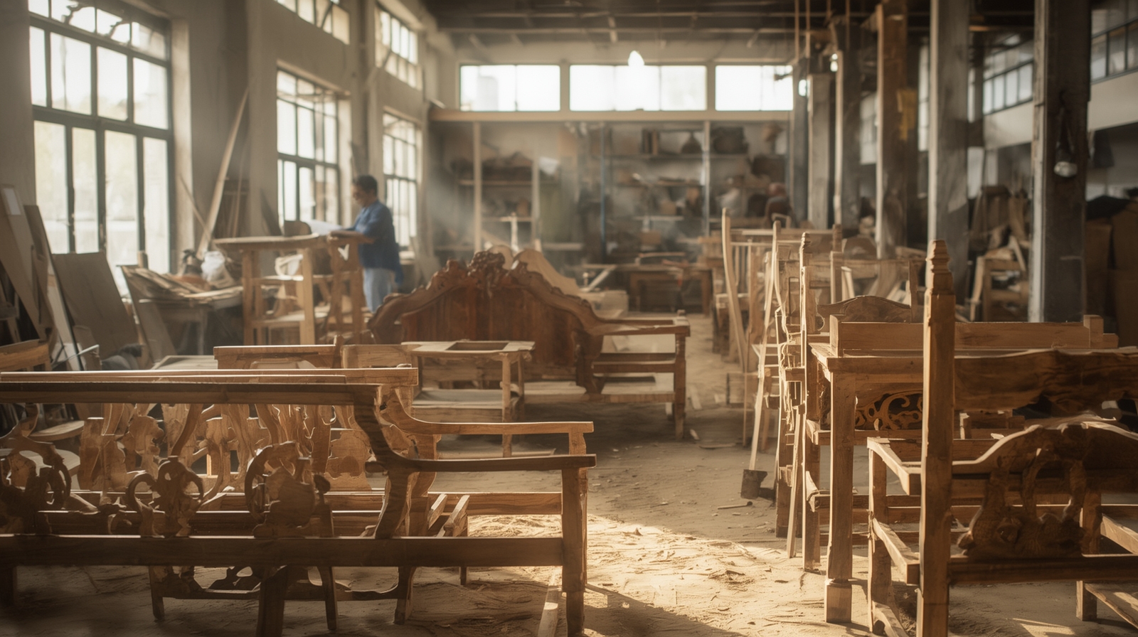 Regalwood workshop interior