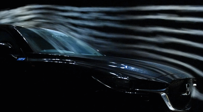 Mazda environment wind tunnel design