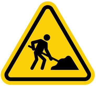 Under construction logo