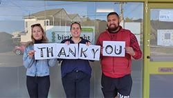 Mazda Foundation recipient March 2021 - Birthright Hutt Valley Trust