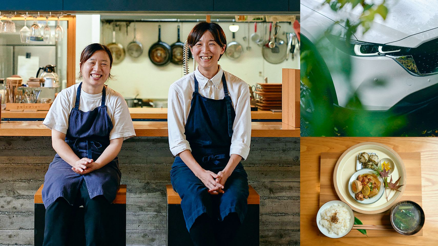 Two women owners of a general store in Kamikatsu, Japan