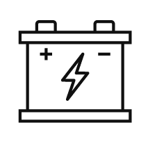 All-electric Mazda 6e battery icon