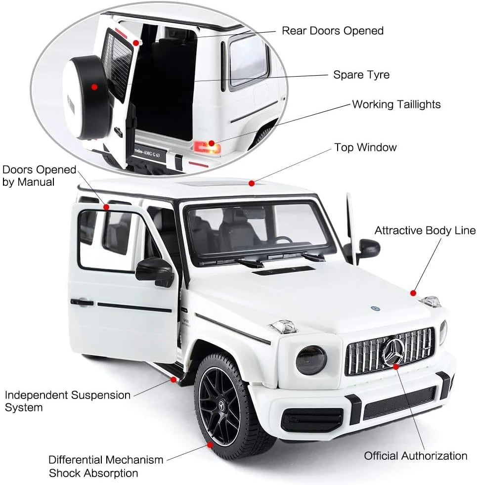 Rastar Mercedes-AMG G63 24V 4WD Ride-On (dvosed)
