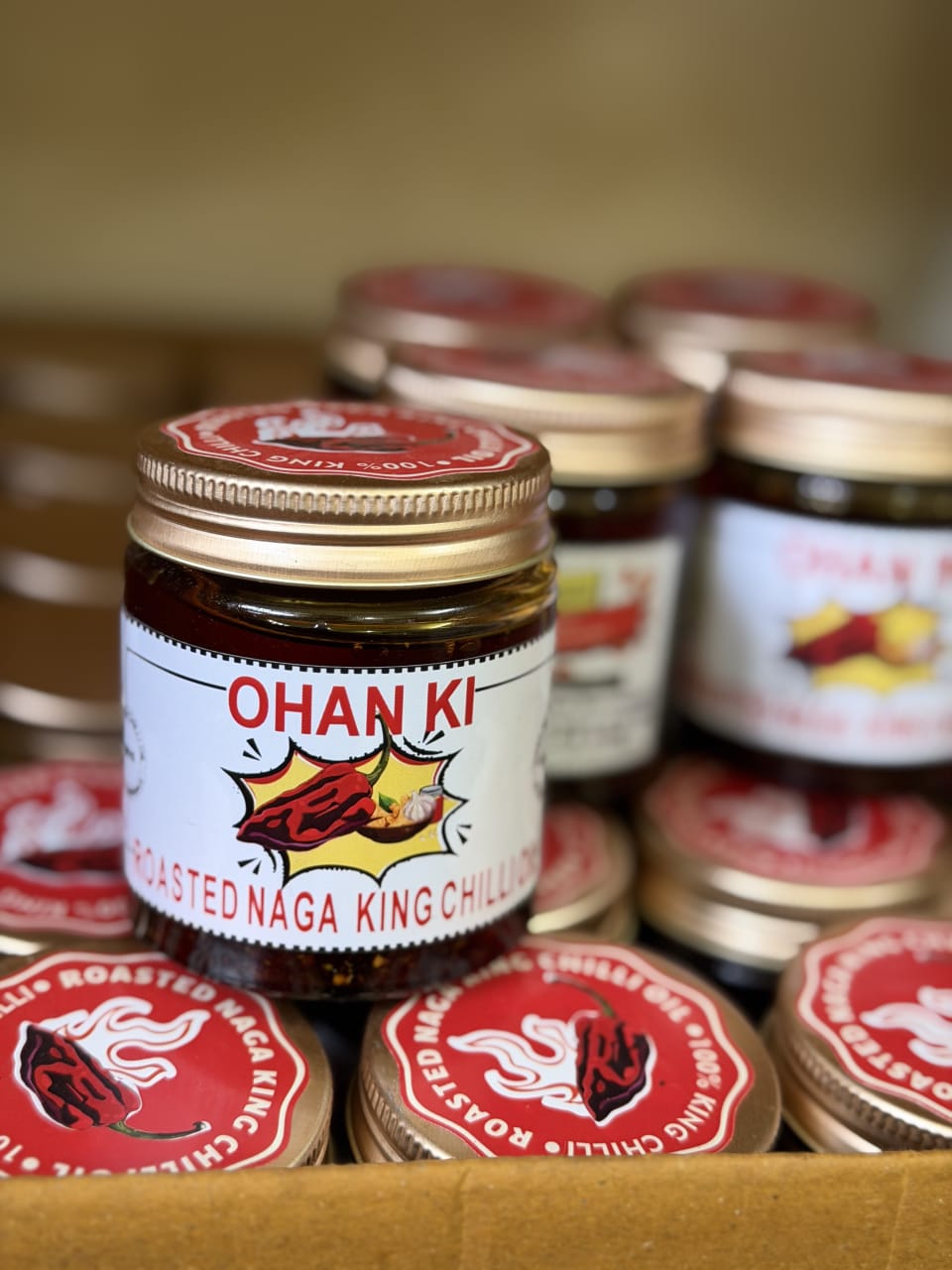 Roasted king chilli oil