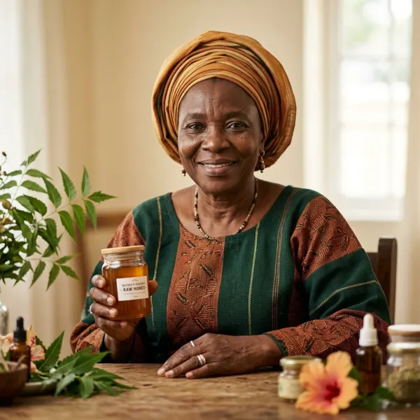 Mama Adunola, 62-year-old retired herbalist from Ibadan