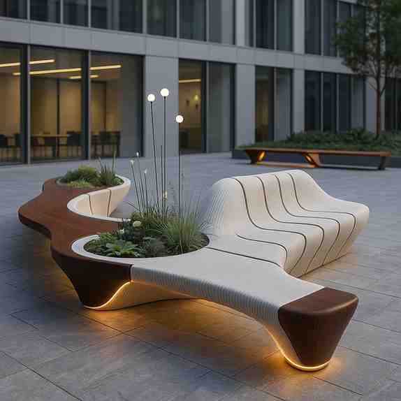 3DCP Public Furniture