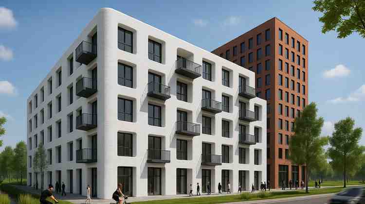 Building the Future of Urban Living with Zavhy’s 3D Concrete Printing appartment