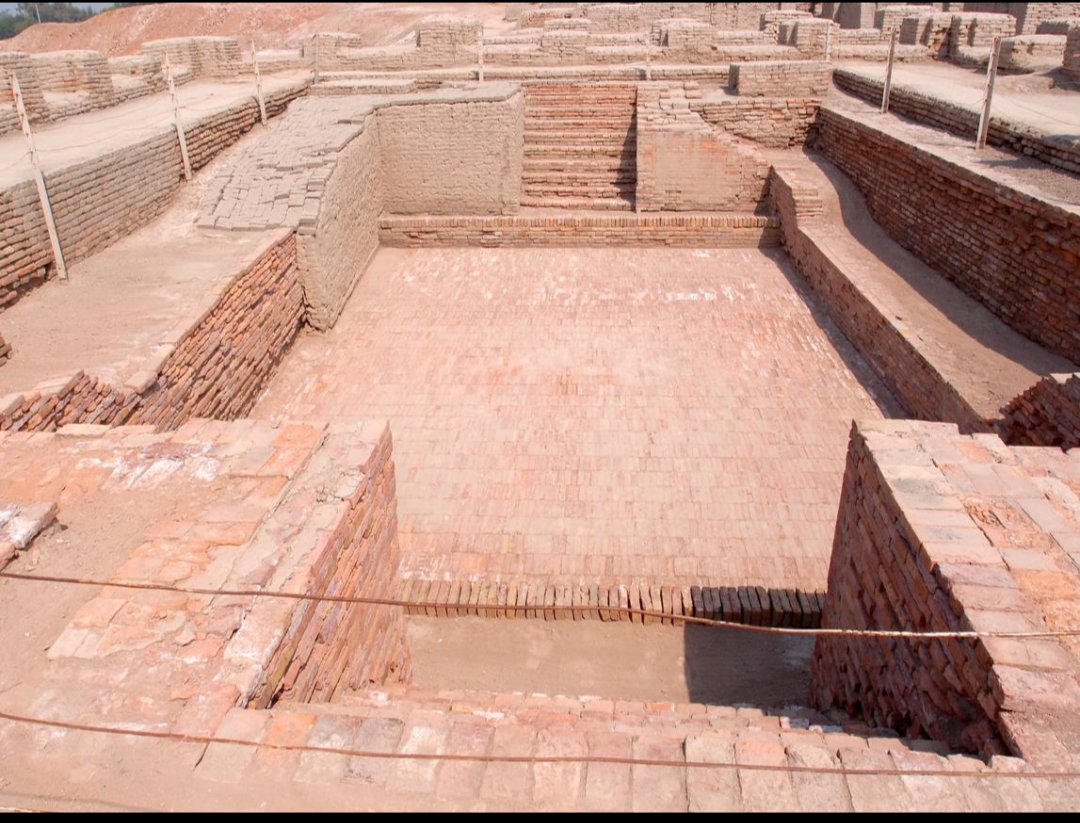 Figure 4. The Great Bath at Mohenjo-daro, one of the planned cities of the Indus civilisation.