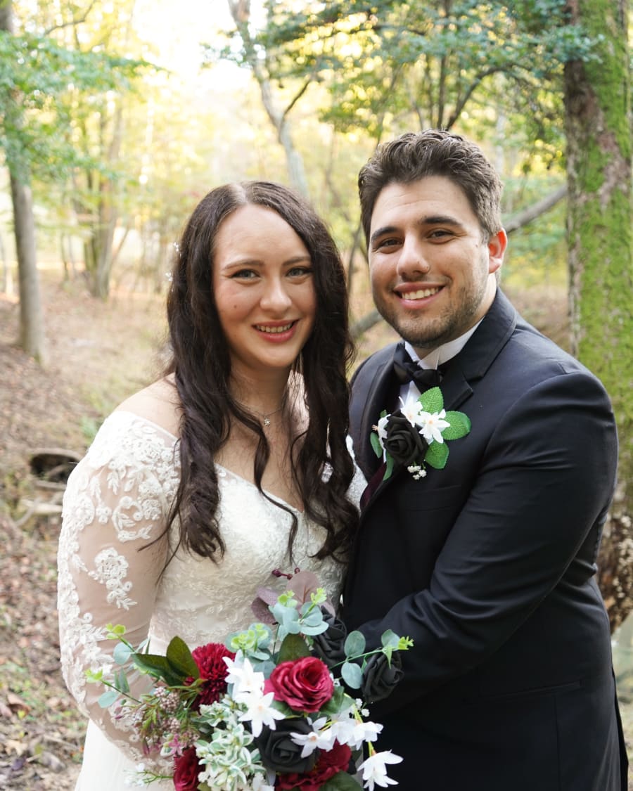 Nick and Makenzie smiling together
