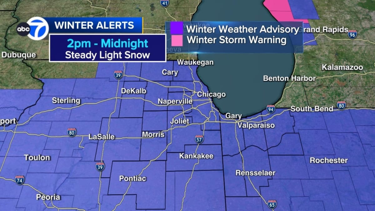 Chicago Airports Face New Snowfall & Delays After Over 1,300 Weekend