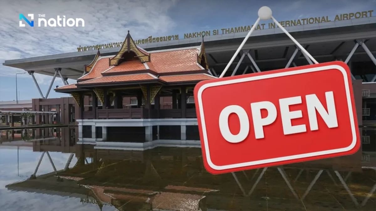 Southern Thailand battered by severe monsoon rains; airport urges two-hour buffer