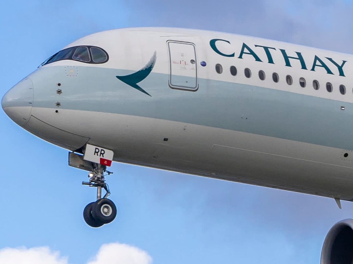 Cathay Pacific Passenger Arrested After Attempting to Open Airbus A350 Door