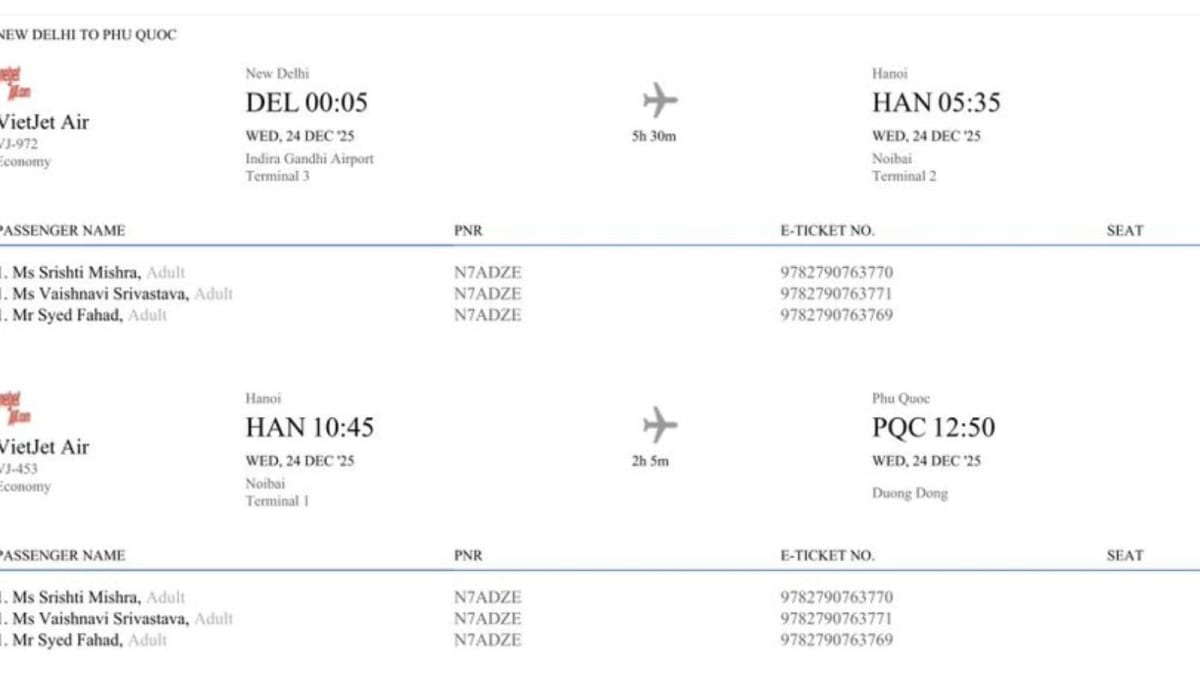 DGCA Scrutiny: Flipkart 'Invalid' Vietjet Ticket Strands Man Before Christmas