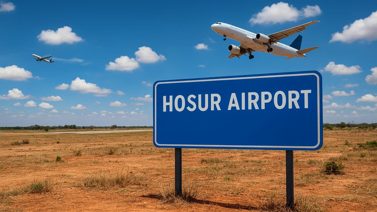 Hosur Airport: Site Clearance Expected In 6-8 Months As Karnataka Plans Second Airport In Bengaluru