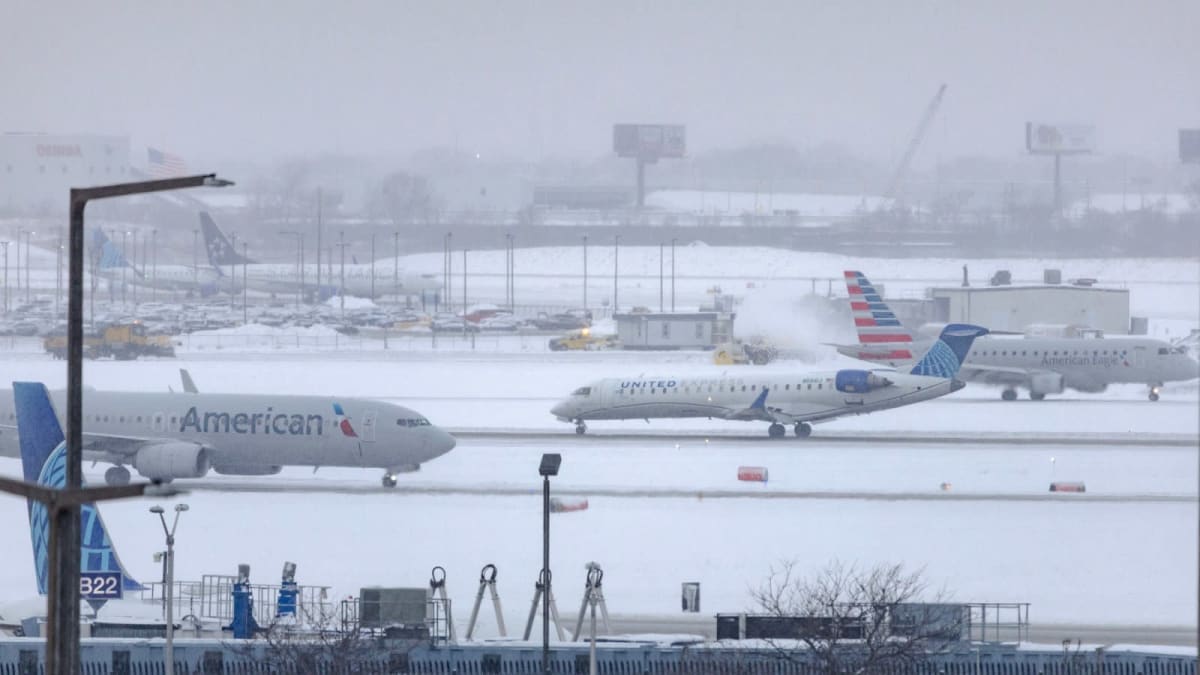 Why did the post-Christmas winter storm cancel thousands of Northeast flights?