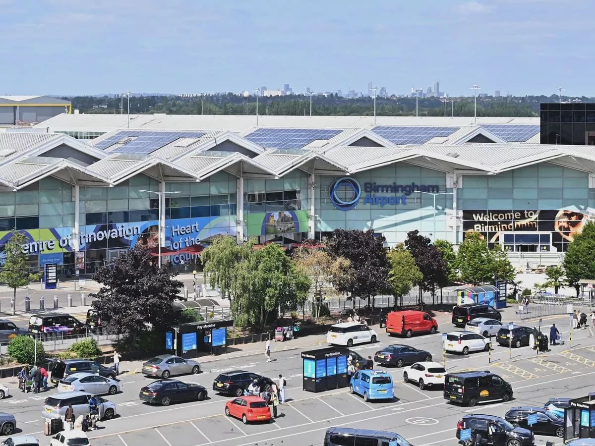 Some Birmingham Airport passengers face new 'extended wait times' at peak times starting from today