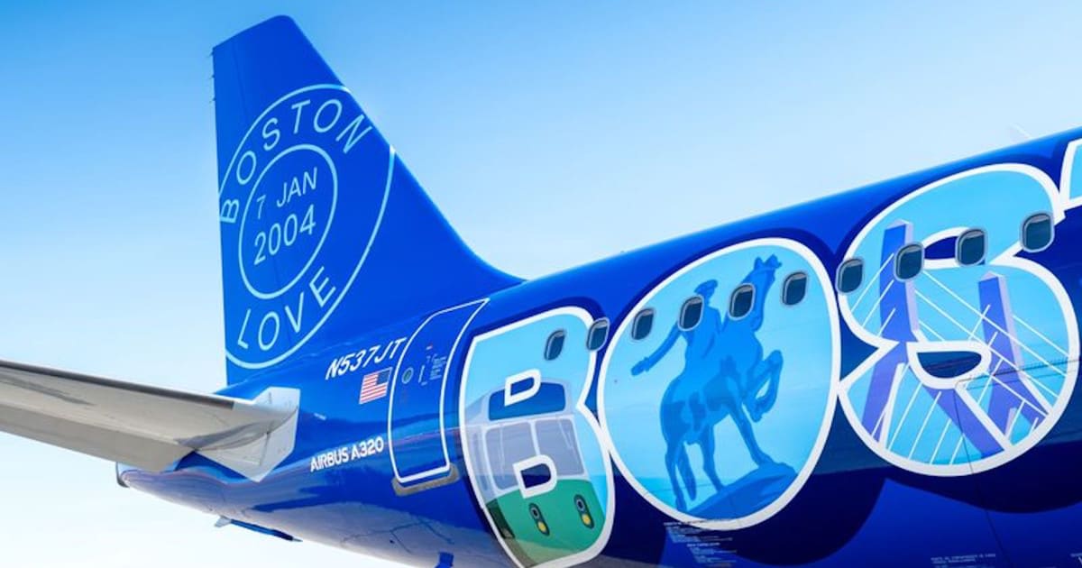 See JetBlue's New Airbus A320: A Flying Love Letter to Boston