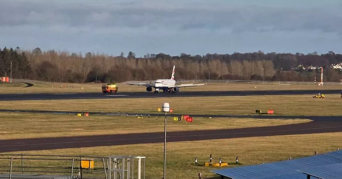 British Airways Airbus A320 Declares Emergency, Returns to Edinburgh Airport