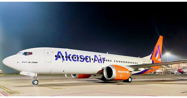 Akasa Air Adds 31st Boeing 737 MAX, Enhancing Passenger Comfort