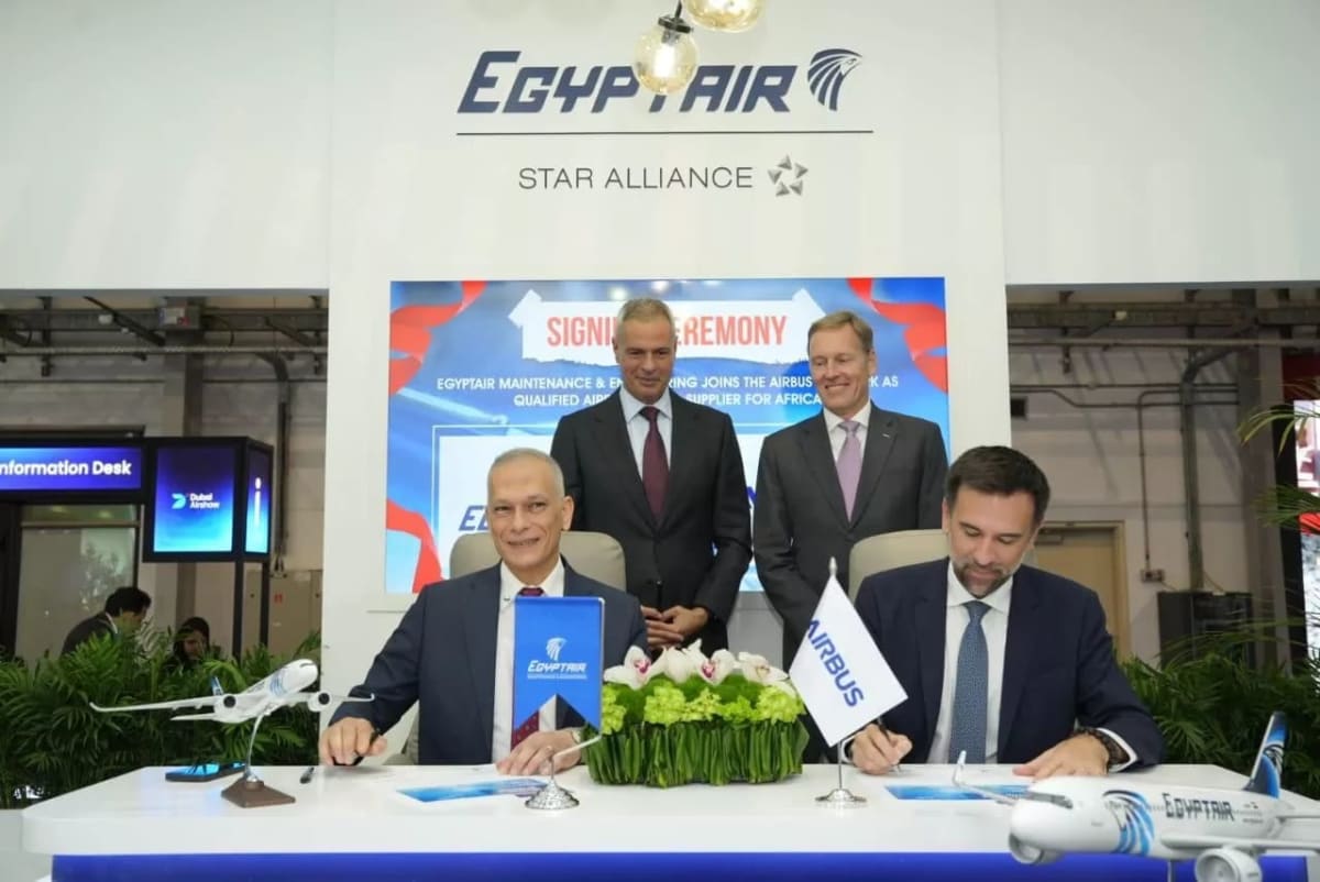EgyptAir receives Airbus certification for structural maintenance