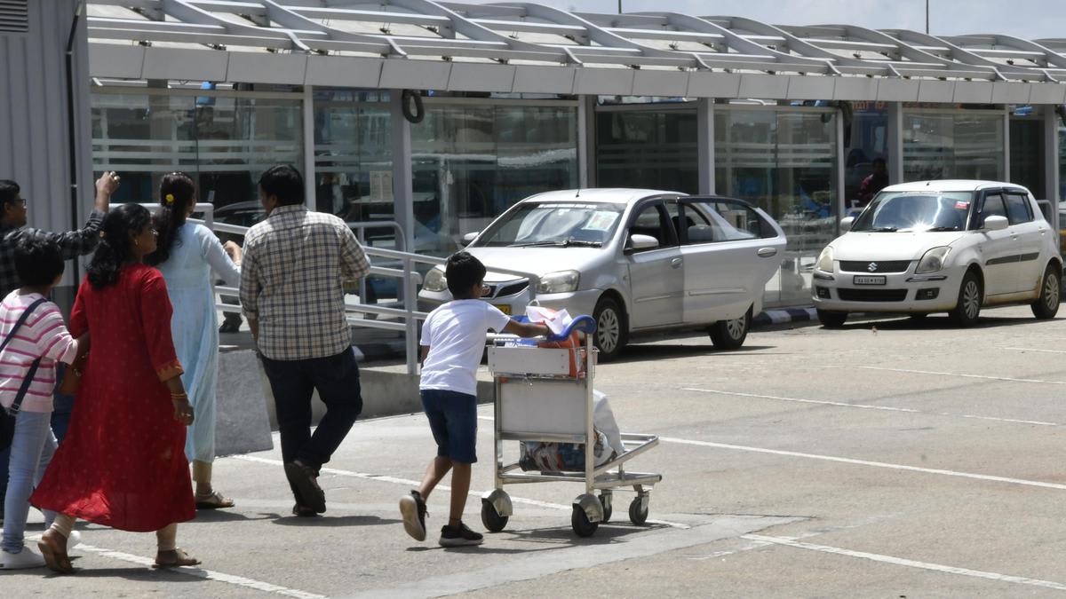 Passengers struggle to find cabs at Bengaluru airport amid mounting shortage