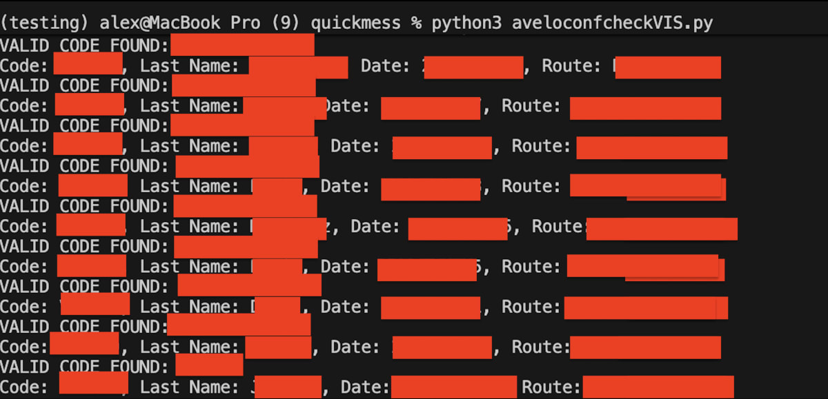 Avelo Airlines PNR Flaw Exposed Millions of Passenger Records to Brute Force