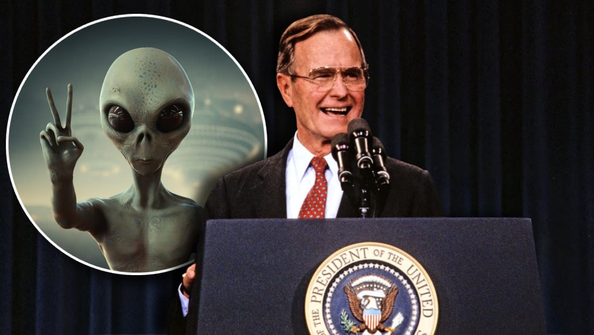 New Amazon UFO Doc Claims George HW Bush Told Wild Alien Encounter Story