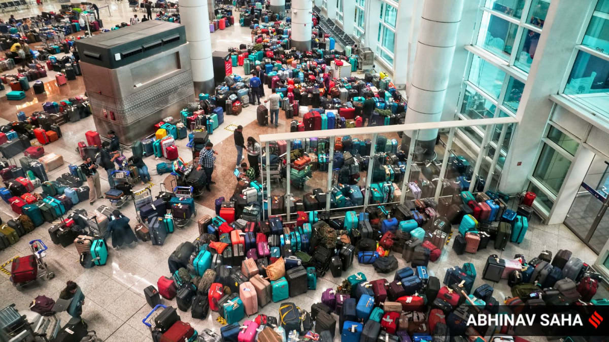IndiGo Passengers Encounter Missing Luggage Issues at Delhi Airport Post Disruptions