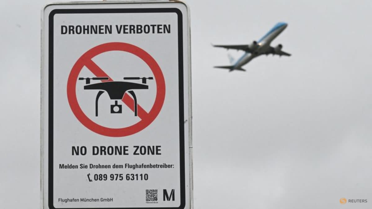 Eindhoven airport shut after drone sightings, Dutch minister says