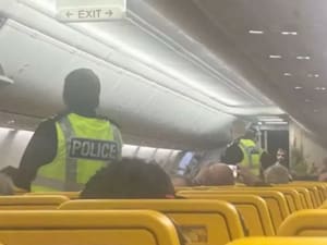 Police Board Ryanair Flight at Edinburgh Airport Following Alleged In-Flight Theft