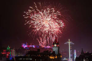 Edinburgh Hogmanay Airspace Restrictions Ground Drones Near Castle for New Year.