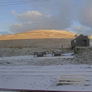 Heavy ice and sleet force Ronaldsway Airport runway closure on Isle of Man.