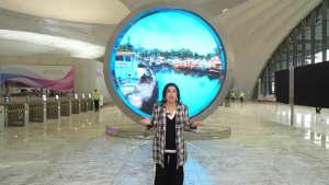 Why is Navi Mumbai International Airport using an influencer to sell its experience?