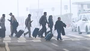 Dense fog impacts IndiGo flights; Indian MoCA mandates strict passenger norms.