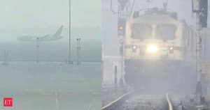Dense fog severely disrupts Delhi-NCR air traffic, causing major flight delays.
