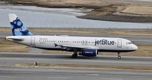 JetBlue flight nearly collided with a USAF tanker operating without a transponder.
