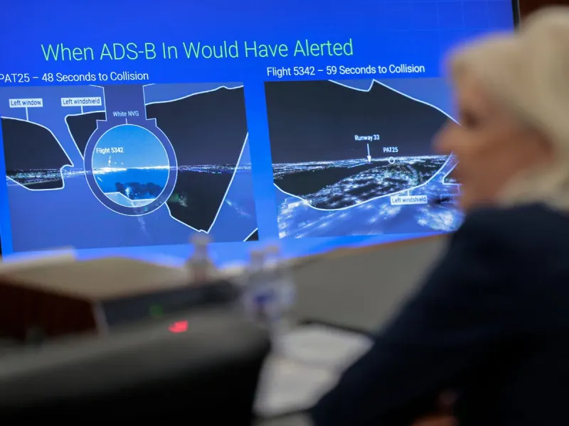 NTSB Criticizes GOP Bill Lacking Collision Warning Mandate