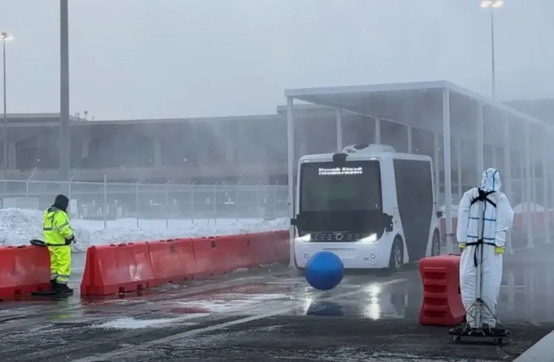 Port Authority Tests Autonomous Shuttles at Newark Airport