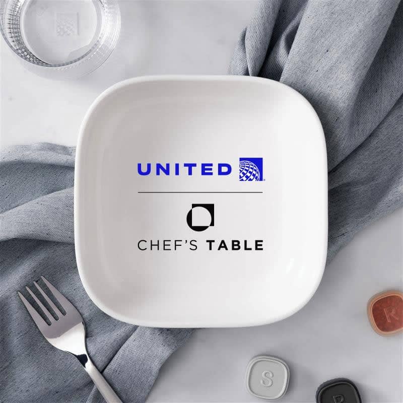 United Airlines Taps Chef's Table for Polaris Menu Overhaul