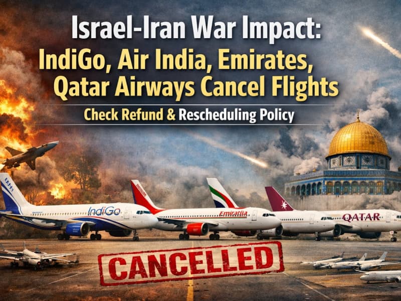 Middle East Conflict Halts Flights for Air India, Emirates, IndiGo