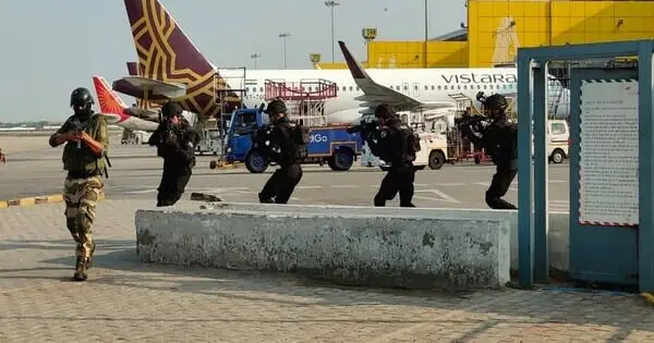 CISF Conducts Counter-Terror Drill at Delhi's IGI Airport Amid Expansion