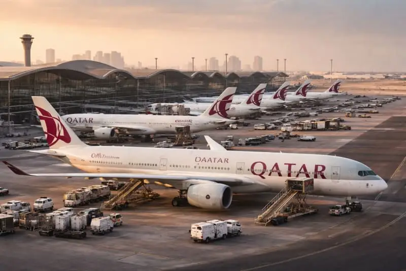 Qatar Airways Relocates Fleet to Europe Amid Middle East Airspace Closures
