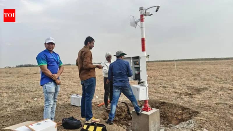 Nagpur Airport Installs Midpoint RVR for CAT-II Ops