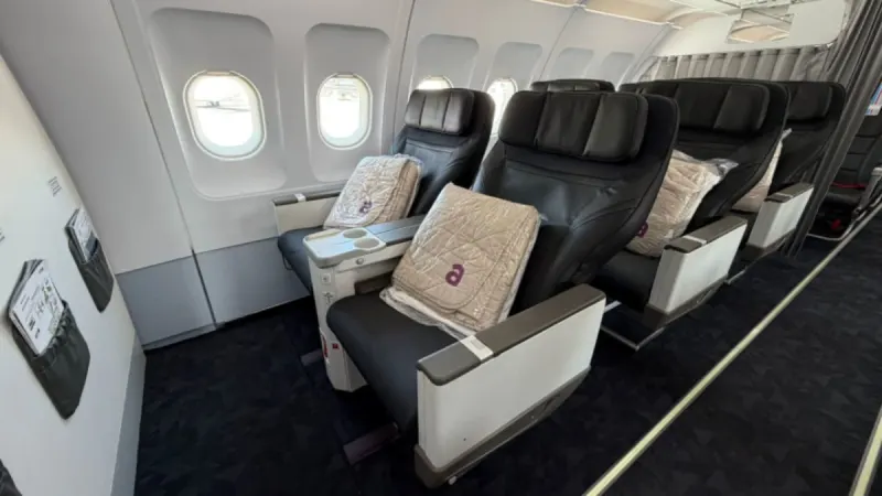Arkia Launches Business Class on Airbus A320 Flights to Europe