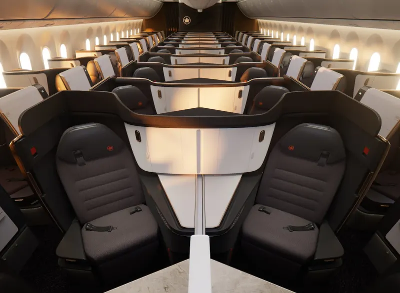 Air Canada Sets 2029 Start for 777 and 787 Cabin Retrofits