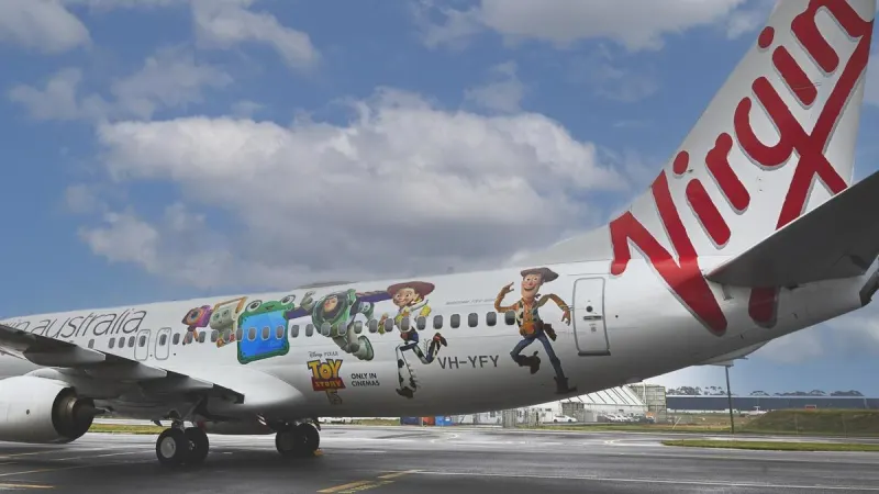Virgin Australia Unveils Toy Story 5 Boeing 737-800 Livery