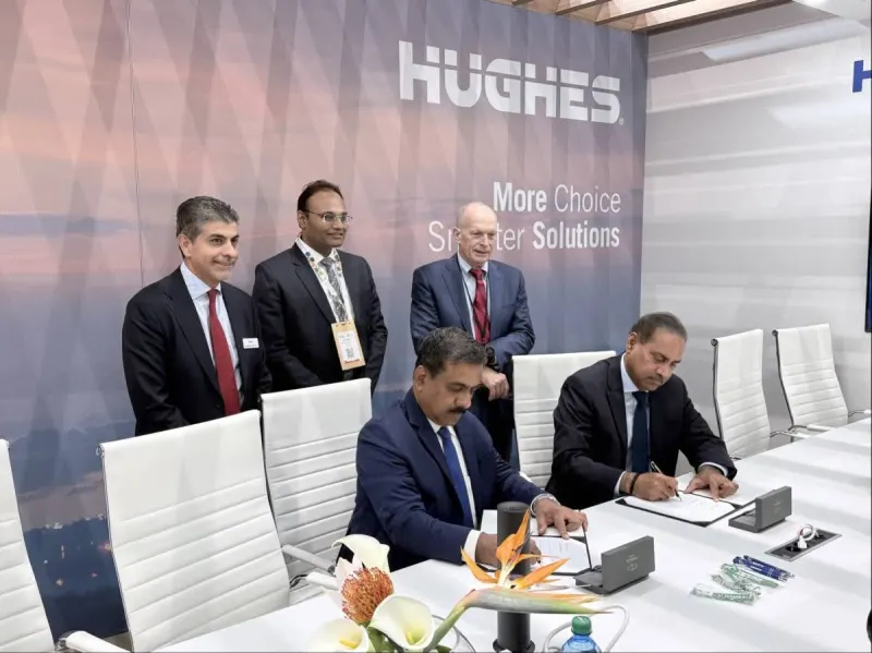 Air India Selects Hughes for Widebody Fleet In-Flight Connectivity