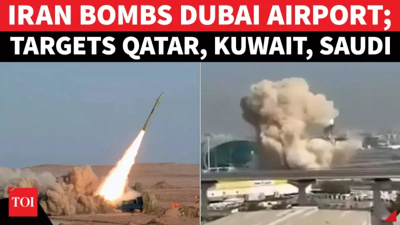 Dubai Airport Ops Suspended After IRGC Strikes UAE, Kuwait Bases